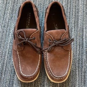Brown Leather Sperry Top-Siders